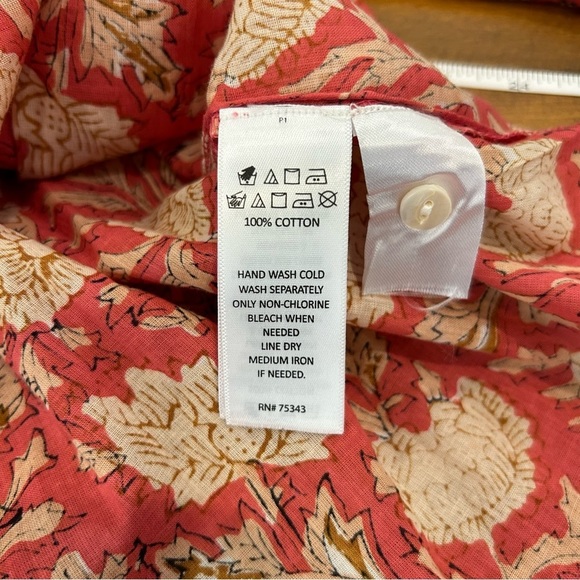 Rachel Zoe Floral Patchwork Babydoll Top NWOT - Picture 9 of 11